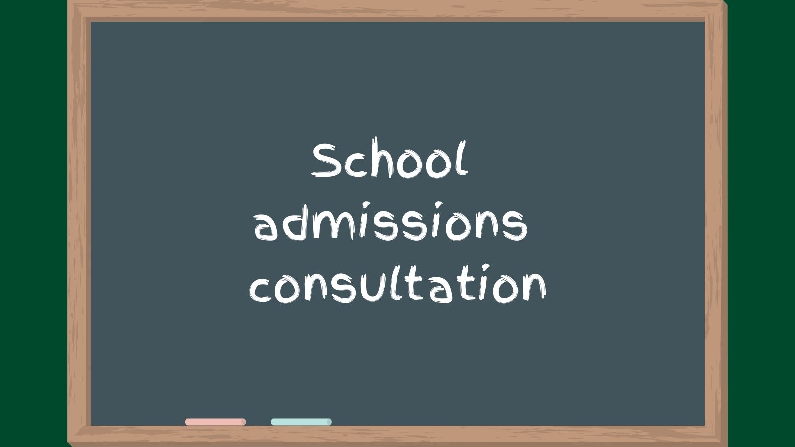 Draft Admissions Policy Consultation 2027-28